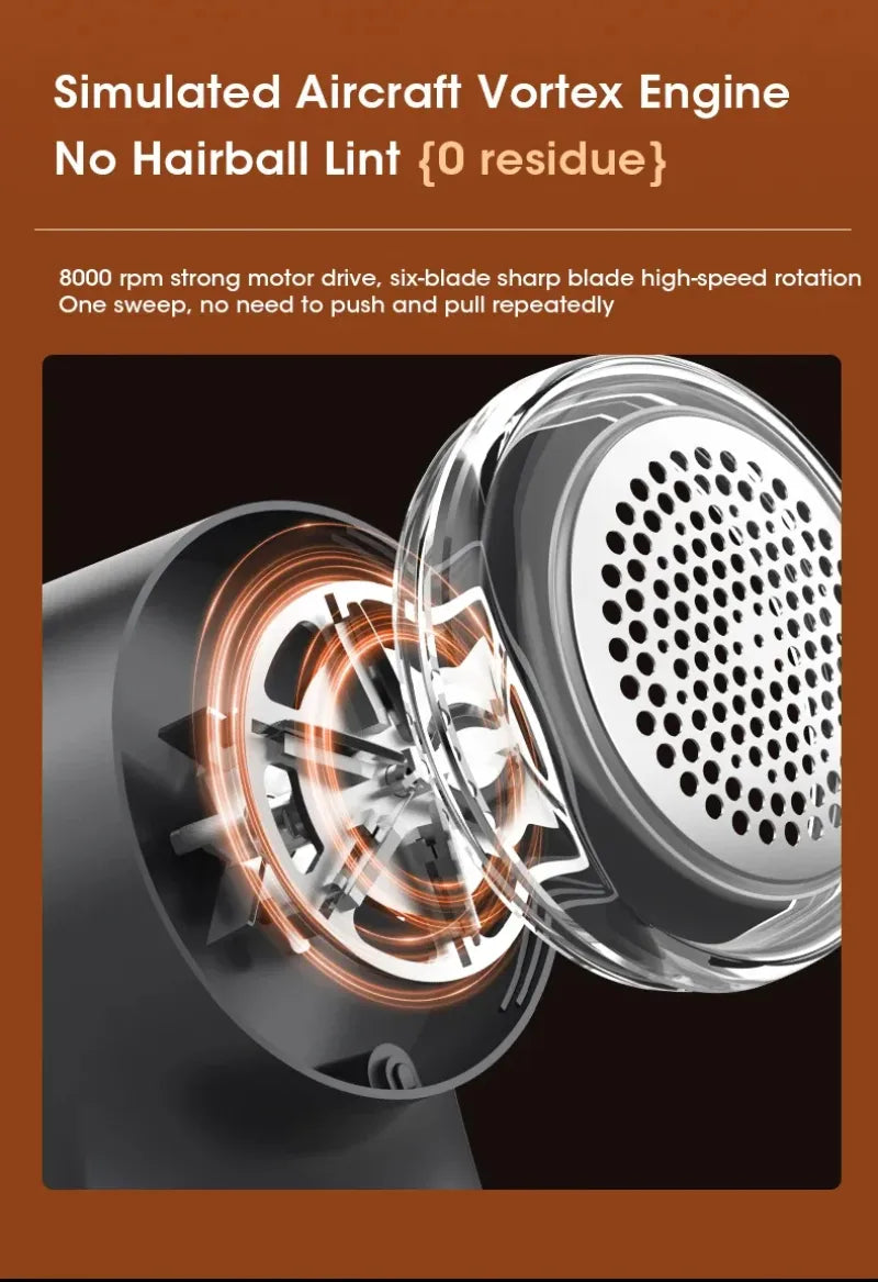 Portable Rechargeable Lint Remover